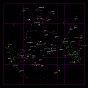 Click for larger image. All stars within 20 light years of Sol.